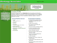 Tablet Screenshot of olentangyassociates.com